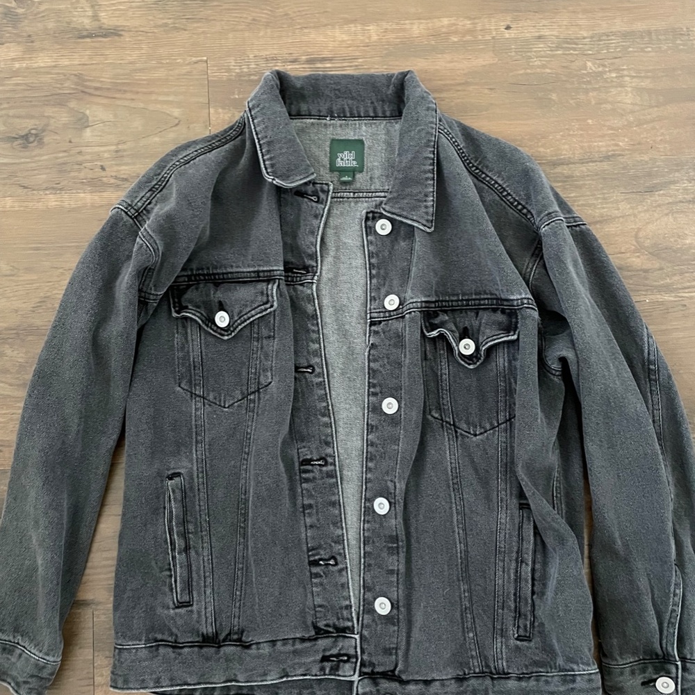 Wild Fable Black Jean Jacket